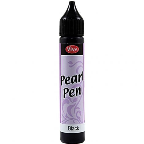 Perły w płynie Viva Decor 28ml, Czarne 800